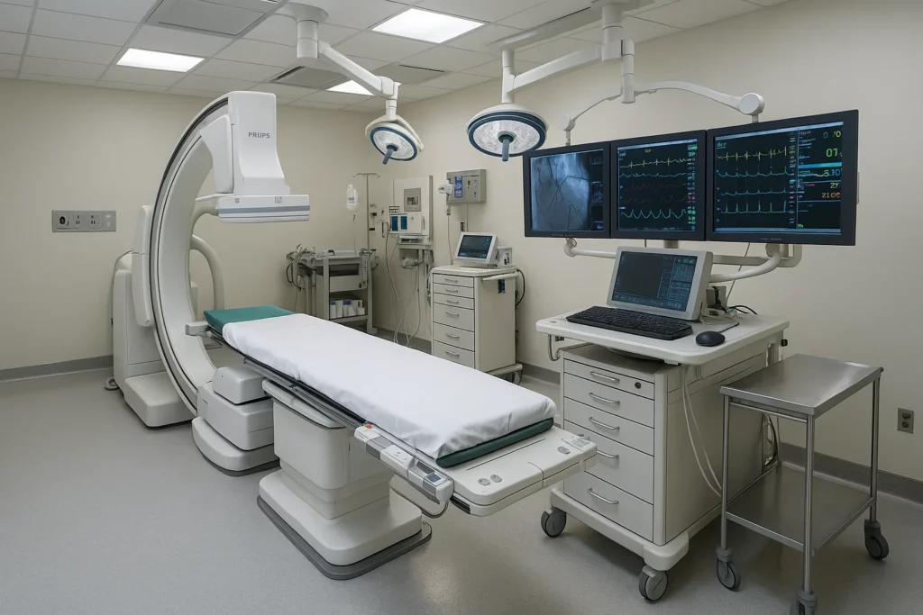 photo - a cath lab room