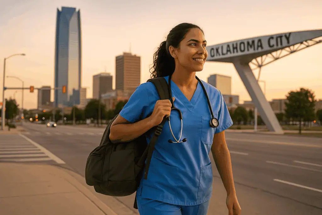 Nurse in Oklahoma city