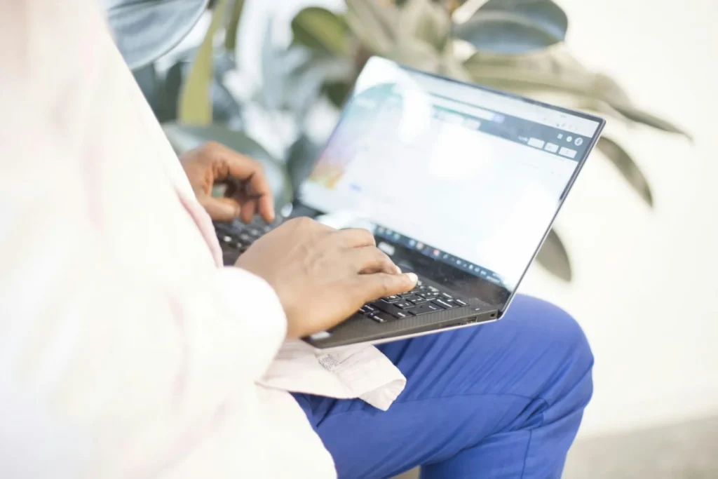 photo - a med worker checking board of respiratory therapy